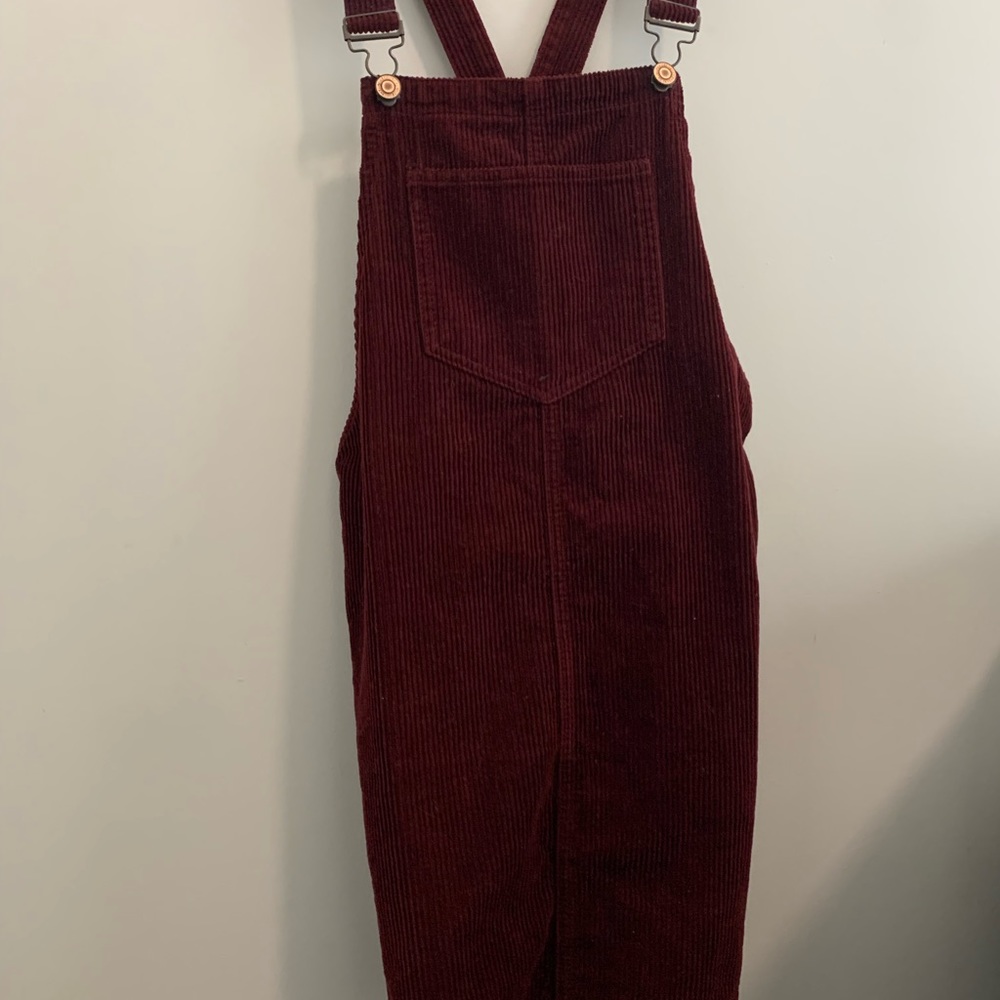 Corduroy burgundy Denim & Co dress